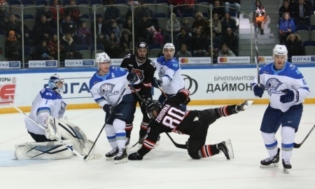 Отчет о матче КХЛ «Амур» — «Барыс» 1:2