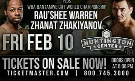 Афиша боя Жакиянов — Уоррен