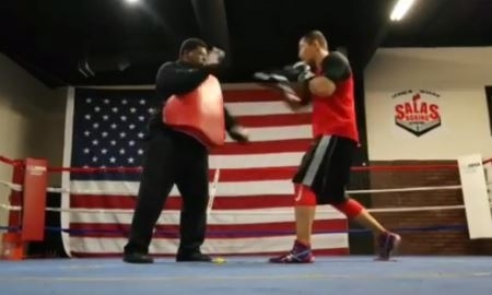 Шуменов продолжает тренировки