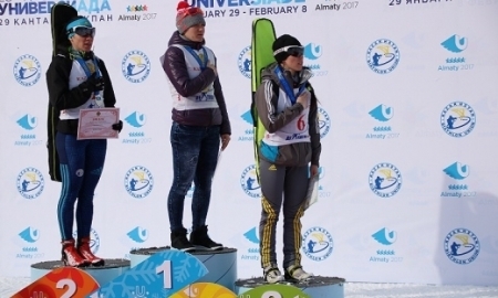 В Алматы завершился Кубок РК по лыжным гонкам