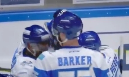 Шайба Доуса в матче «Барыс» — «Металлург» Магнитогорск вошла в ТОП-10 лучших голов недель КХЛ