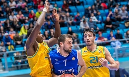Фоторепортаж с матча ВТБ «Астана» — «Цмоки-Минск» 84:67