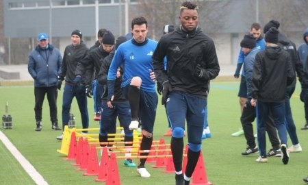 Фото с тренировки «Астаны» в Швейцарии