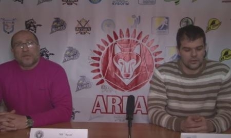 Видео послематчевой пресс-конференции игр чемпионата РК «Арлан» — «Темиртау» 3:0, 3:5