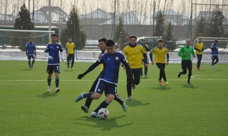 Фоторепортаж с товарищеского матча «Ордабасы» — «Кыран» 1:0