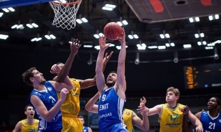 Фоторепортаж с матча ВТБ «Зенит» — «Астана» 99:72