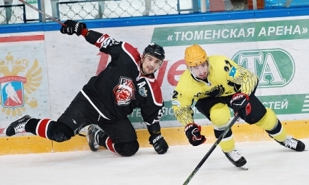 Фоторепортаж с матча ВХЛ «Рубин» — «Сарыарка» 2:1 Б