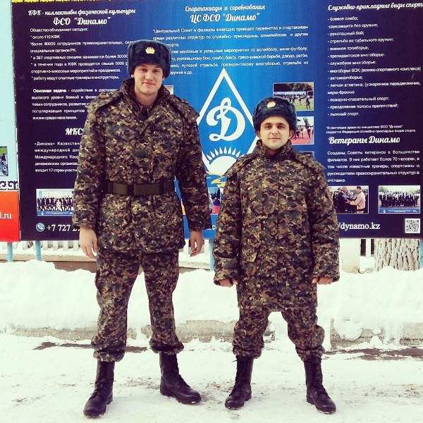 Олимпийские чемпионы Рахимов и Баландин пополнили ряды казахстанской армии