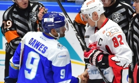 Фоторепортаж с матча КХЛ «Барыс» — «Авангард» 3:1 