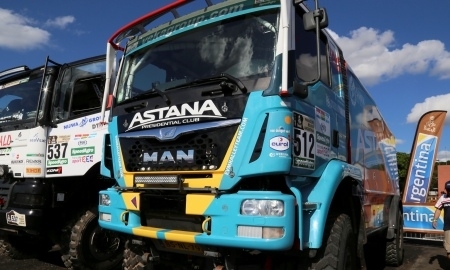 «Астана» выходит на старт «Дакара»