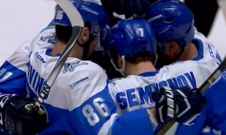 Видео шайб матча КХЛ «Барыс» — «Спартак» 3:0 