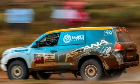 Экипаж Astana Motorsports сохранил за собой третье место на этапе «Дакара»