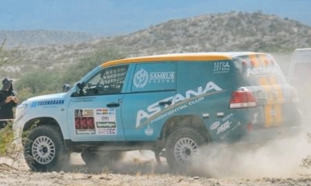 Экипаж Astana Motorsports — в десятке лидеров на этапе «Дакара»