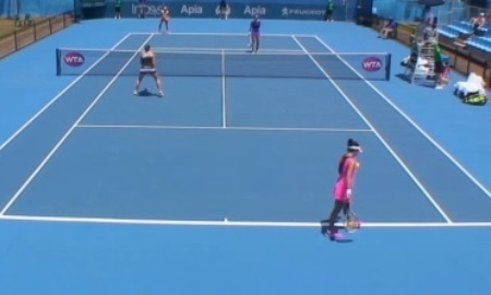 Шведова и Кинг вышли в полуфинал парного разряда турнира «Apia International» в Сиднее