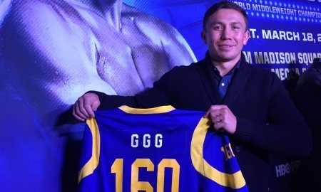 Клуб НФЛ «Лос-Анджелес Рэмс» поддержит Головкина