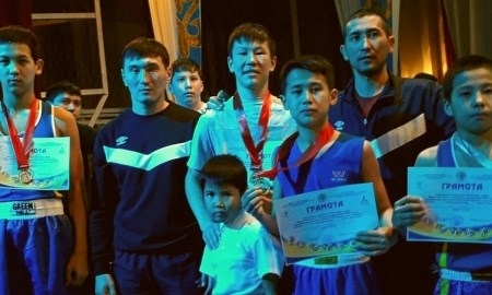 Боксеры из Мангистау завоевали девять медалей на республиканском турнире