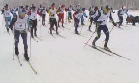 Чемпионат Казахстана по лыжным гонкам стартовал в Акмолинской области