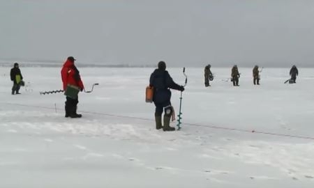 Чемпионат РК по подледному лову рыбы прошел в Семее