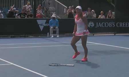 Путинцева эмоционально обрадовалась победе на «Australian Open»