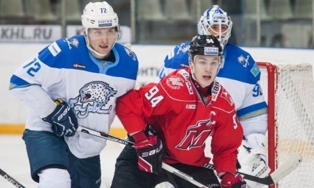 Отчёт о матче КХЛ «Металлург» Новокузнецк — «Барыс» 2:4