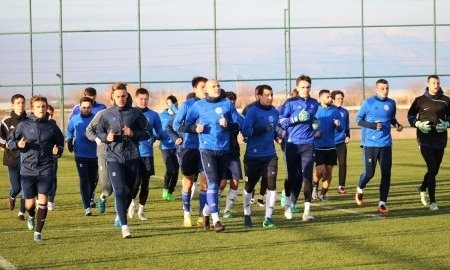 «Окжетпес» продолжает тренировки