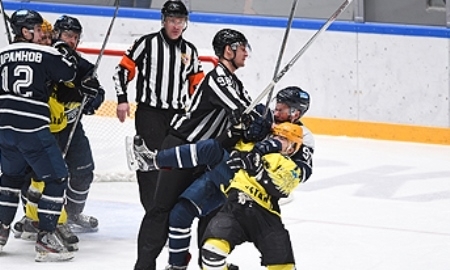 Отчет о матче ВХЛ «Динамо» Санкт-Петербург — «Сарыарка» 1:4