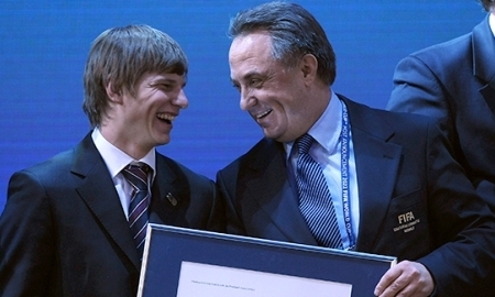 Виталий Мутко: «Я бы хотел, чтобы Аршавин сыграл на чемпионате мира-2018»