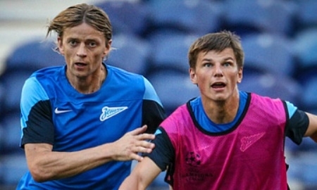 Аршавин и Тимощук вошли в число лучших игроков «Зенита» в XXI веке