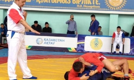 Путевки на чемпионат РК разыграли самбисты Мангистау