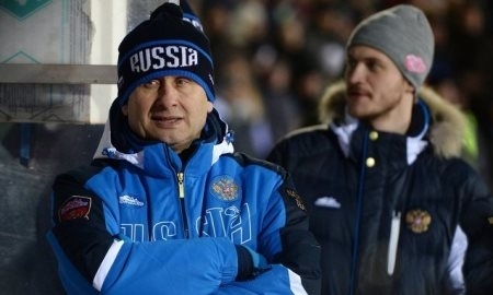 Сергей Мяус: «Хотелось бы сказать, что матч с Казахстаном проходил на при переполненных трибунах, но увы»