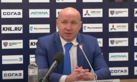 Видео послематчевой пресс-конференции игры КХЛ «Барыс» — «Торпедо» 1:3