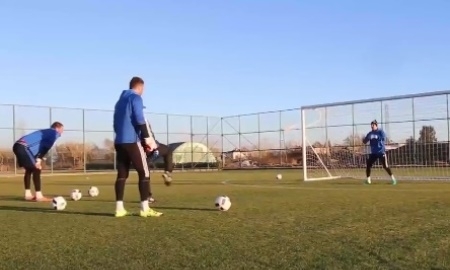 Видео тренировки «Акжайыка» 12 января 