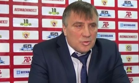 Видео послематчевой пресс-конференции игры ВХЛ «Сарыарка» — «Молот-Прикамье» 4:3 ОТ