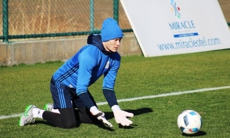 Фоторепортаж с утренней тренировки «Окжетпеса»