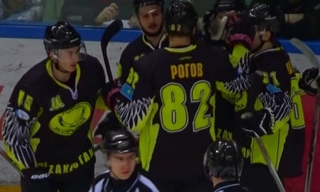Видеообзор матча ВХЛ «Сарыарка» — «Ижсталь» 3:1