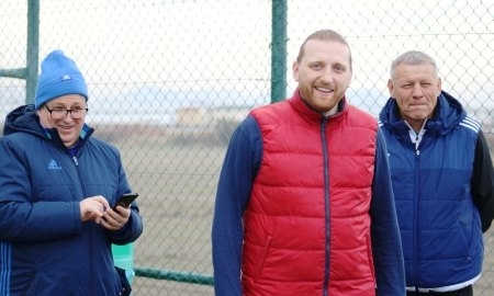 Фоторепортаж с утренней тренировки «Окжетпеса» 