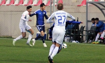 Фоторепортаж с товарищеского матча «Ордабасы» — «Интер» 0:0