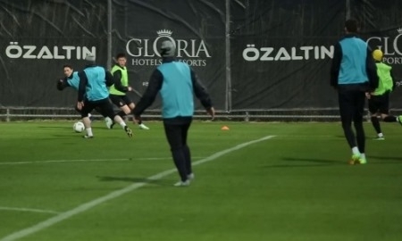 Видео вечерней тренировки «Кайрата»