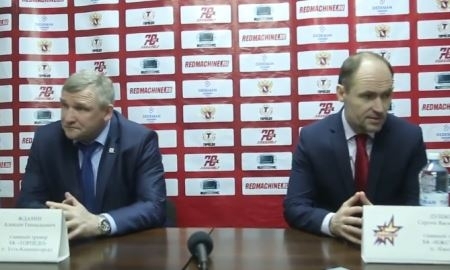 Видео послематчевой пресс-конференции игры ВХЛ «Торпедо» — «Ижсталь» 1:2 Б