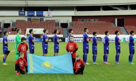Фоторепортаж с матча Мемориала Гранаткина-2017 Греция — Казахстан 1:2