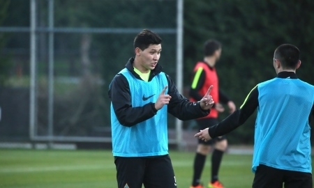 Видео с тренировки «Кайрата» перед игрой с «Оренбургом»