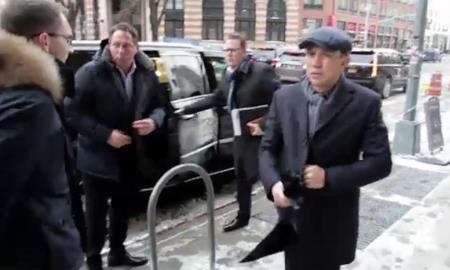 Видеосюжет с пресс-конференции боя Головкин — Джейкобс в Нью-Йорке от команды GGG