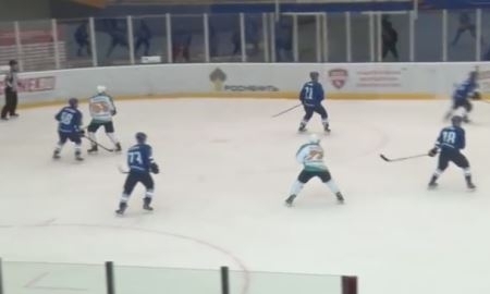 Видеосюжет о матче ВХЛ ТХК — «Торпедо» 2:3 Б