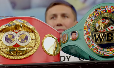 Видеосюжет с пресс-конференции боя Головкин — Джейкобс в Нью-Йорке от НВО