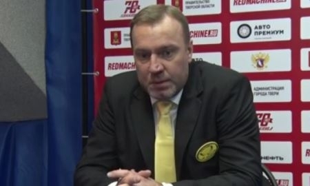 Видео послематчевой пресс-конференции игры ВХЛ ТХК — «Сарыарка» 2:4