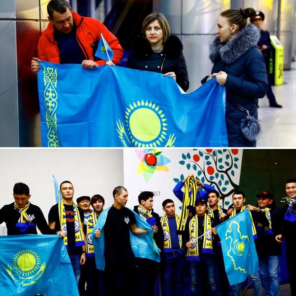 Как встречали серебряных призеров Мемориала Гранаткина-2017