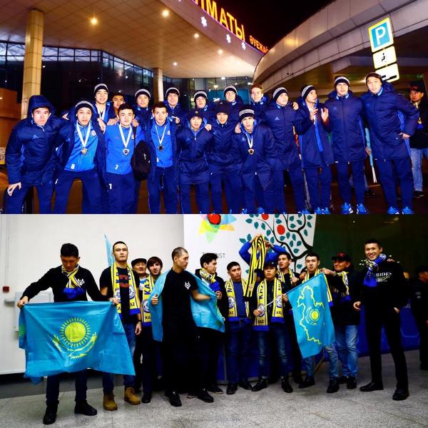 Как встречали серебряных призеров Мемориала Гранаткина-2017