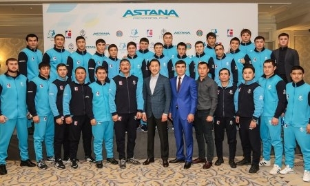 Фоторепортаж с презентации состава «Astana Arlans» на сезон WSB-2017