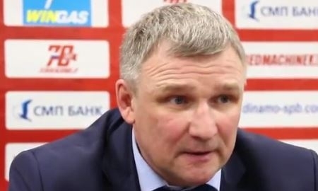 Видео послематчевой пресс-конференции игры ВХЛ «Динамо» Санкт-Петербург — «Торпедо» 3:2 ОТ