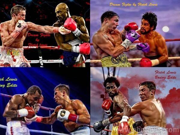 Головкина нарисовали в боях с легендами бокса